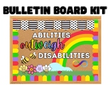 Autism Bulletin Board Kit, Spring Class Decor, Abilities O