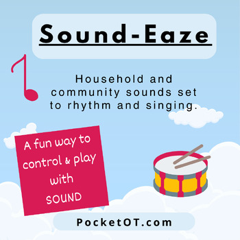 Preview of Sounds for children who are afraid of loud noises. Sound-Eaze CD download