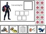 Autism:  Captain America Token Board