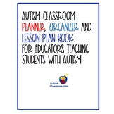 Special Education Teacher Planner | Special Ed. Autism Les