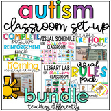 Autism Classroom Set-Up Bundle