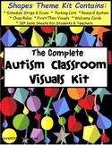 Autism Classroom Visuals Kit - SHAPES THEME