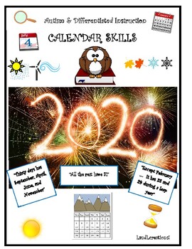 Autism Differentiated Calendar Skills by L and L Creations TpT