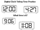 Autism Digital Telling Time Practice