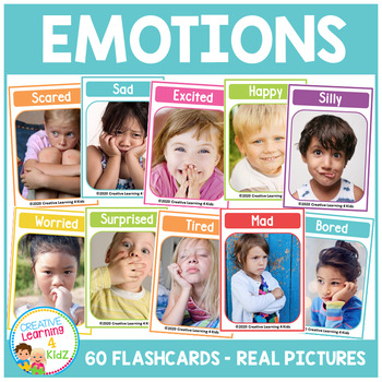 Emotions And Feelings Flashcards Worksheets Teaching Resources Tpt