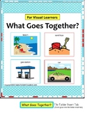 Autism File Folder for What Goes Together for Special Education