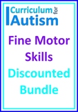 Autism Fine Motor Pencil Skills Task Box Activities OT BUNDLE