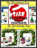Autism First/Then Visual Boards for CHRISTMAS