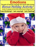 Autism HOLIDAY Social Skills & Language Activities (Expect