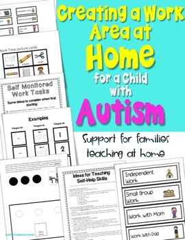Preview of Visual Supports, Schedules and Guides for Homeschooling Children with Autism