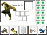 Autism:  Hulk Token Board