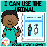 Social Story I Can Use the Urinal Book + Charts Potty Trai