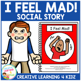 Social Story I Feel Mad! Book Story Autism
