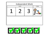Autism Independent Work Task Visual