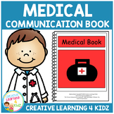 Medical Communication Picture Icons Book Special Education Autism