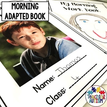 Preview of Autism Morning Binder