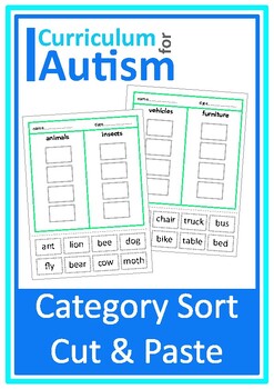 Common Or Proper Nouns Task Cards Autism Special Education, 43% OFF