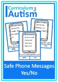 Online Safety Identifying Safe Phone Text Message Cards Au