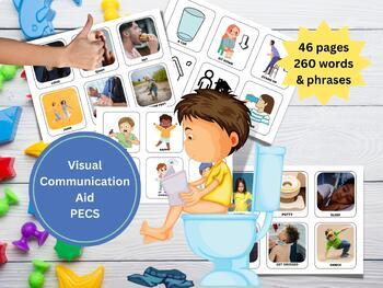 Preview of Autism PECS (Digital) Communication Visual Aid