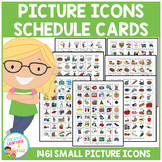 Picture Icons Schedule Cards Special Education Autism PECS PCS