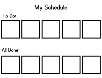 Autism Picture Schedule Bundle by Mslovejoyteaches | TpT