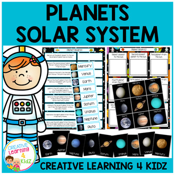 Planets Solar System by Creative Learning 4 Kidz | TpT