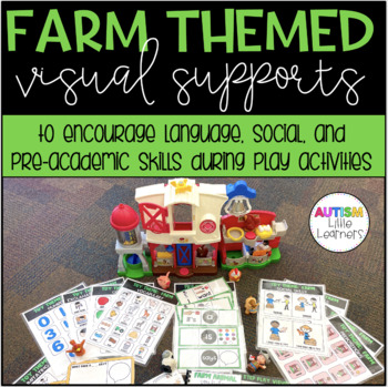 Preview of Autism & Play: Farm Theme Activities Special Education