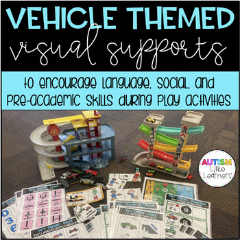 Preview of Autism & Play - Vehicle Theme Activities Special Education