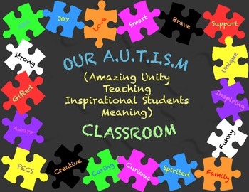 Autism Poster by Pay It Forward | TPT