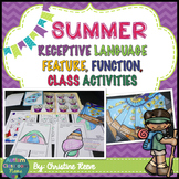 Autism Receptive Vocabulary Activities for SUMMER: Feature