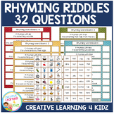 Rhyming Riddles Question Boards