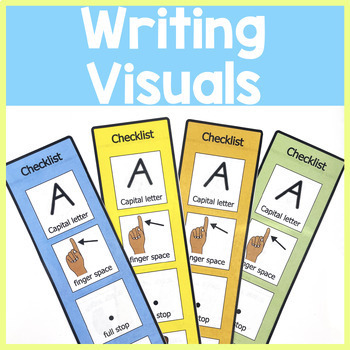 Preview of Writing Editing Checklists and Bookmarks for Autism and Special Education