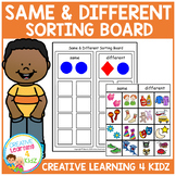 Same & Different Sorting Board
