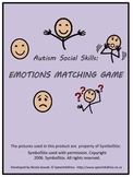 Autism Social Skills: Emotions Matching Game