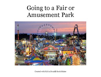 Preview of Autism Social Story: Going to Local Fair or Amusement Park