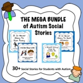 Autism Social Story MEGA Bundle! (43 Stories and Over 1,00