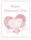 Autism Special Ed. Literacy - Happy Valentine's Day, Mouse
