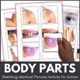 Body Parts Matching Identical Pictures Activity Sped Autis