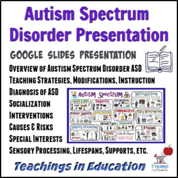 Preview of Autism Spectrum Disorder: Educator Guide
