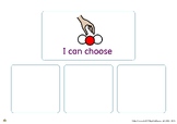 Autism / Speech and Language - I can choose board with symbols