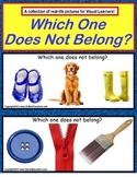 Autism Speech and Language - Which One Picture Does Not Belong 