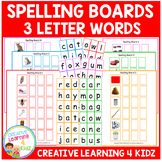 Spelling Boards 3-letter