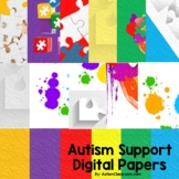 Autism Awareness & Support Digital Papers by Autism Classroom