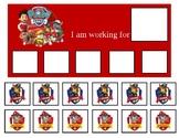 Autism Token Board- Paw Patrol