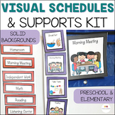 Autism Visual Schedules: Classroom Daily Visual Schedule, Behavior Visuals, etc.