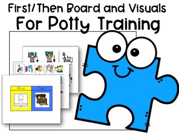 Autism and Potty Training: Visual schedule and First/Then ...