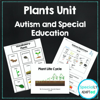 Preview of Special Education & Autism Science Unit: Plants Unit