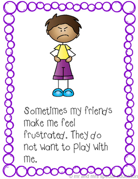 Autism and Special Education Social Story: Playing With Friends | TpT