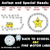 AUTISM AND SPECIAL NEEDS  Back to School ABC ORDER Fine Mo