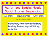 Autism and Special Needs:  Social Stories and Sequencing Cards